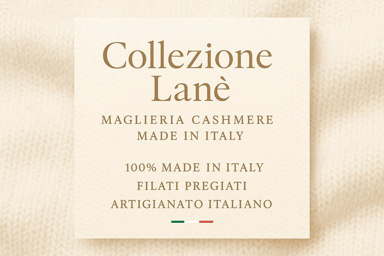 Collezione Lanè - Maglieria Cashmere Made in Italy