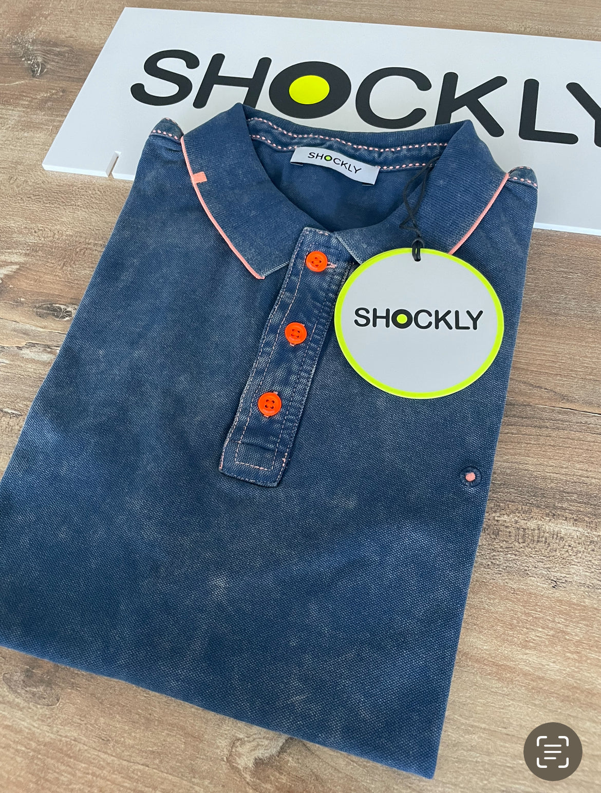 Polo uomo Shockly ,vintage Sc -50% vari colori,manica corta, cotone