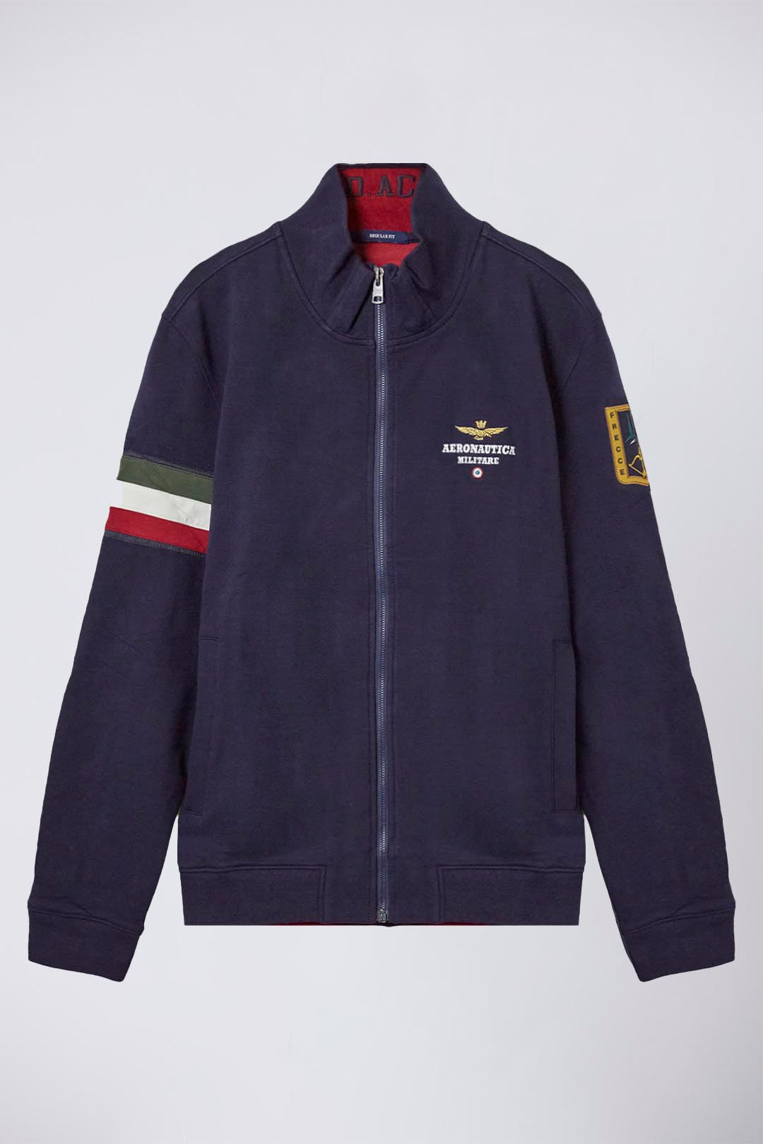 Aeronautica Militare Felpa uomo Blu Frecce Tricolori sc-50% Stile Militare