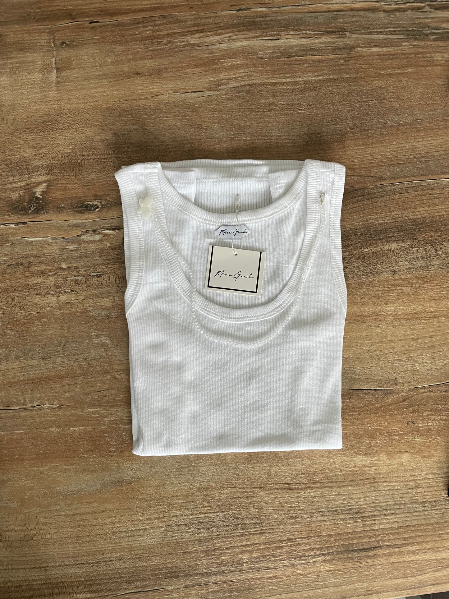 Top Donna Elegante con Collana Integrata - Canotta Multicolore Glamour Made in Italy