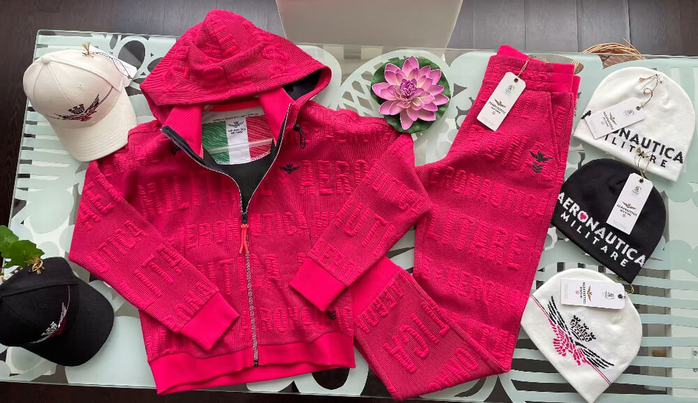 Aeronautica Militare tuta donna fuxia