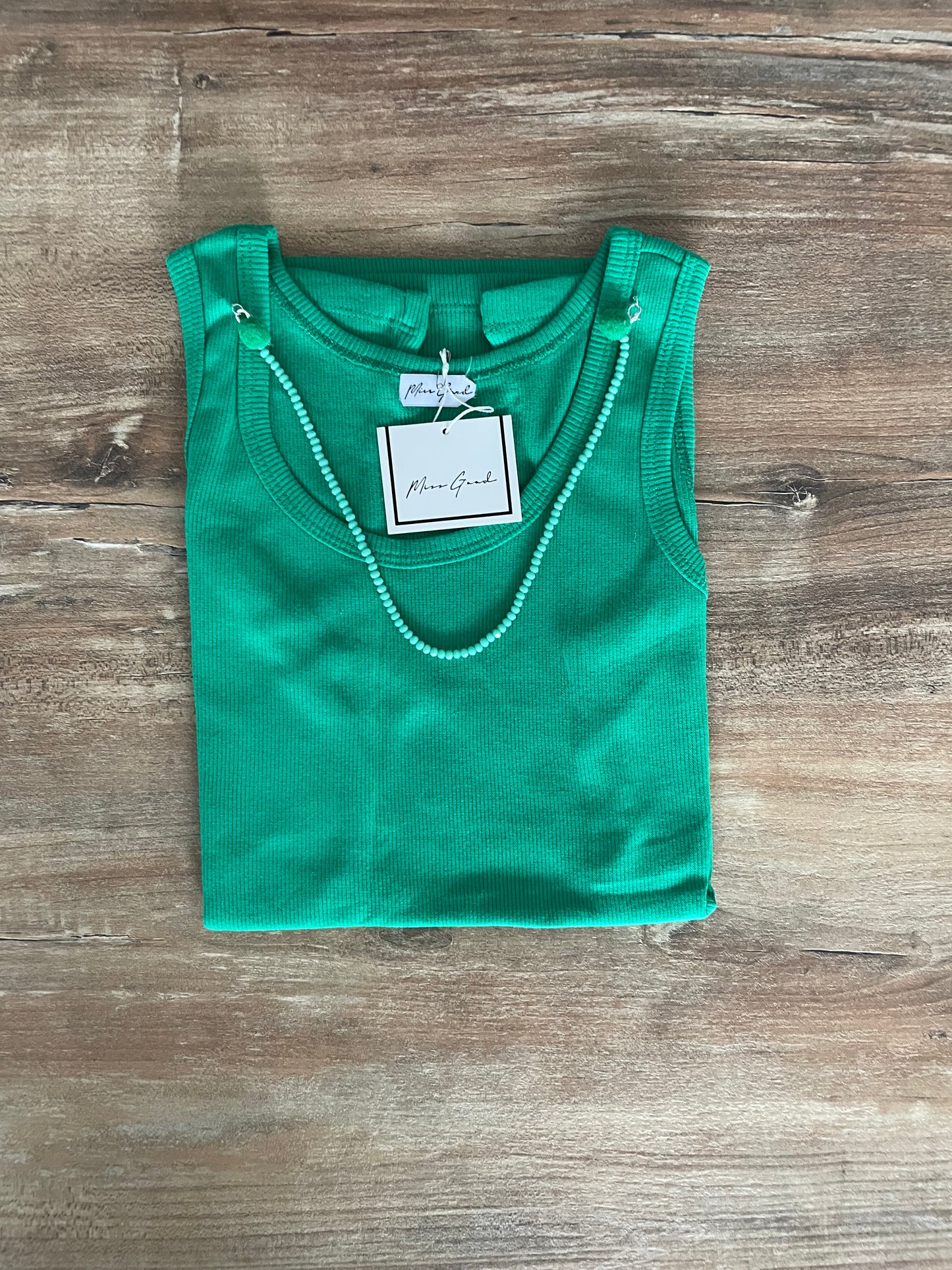 Top Donna Elegante con Collana Integrata - Canotta Multicolore Glamour Made in Italy