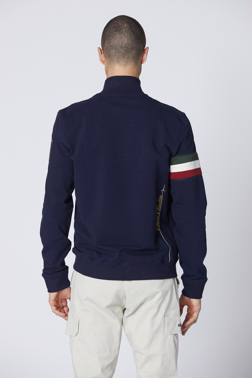 Aeronautica Militare Felpa uomo Blu Frecce Tricolori sc-50% Stile Militare