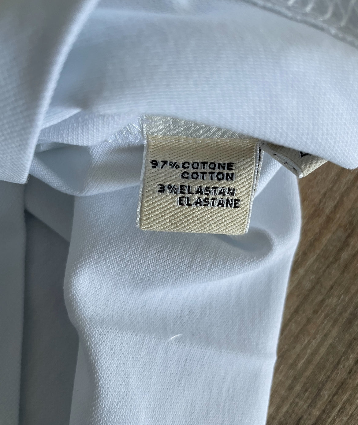 Polo uomo bianca manica corta  in cotone Cashmere Company