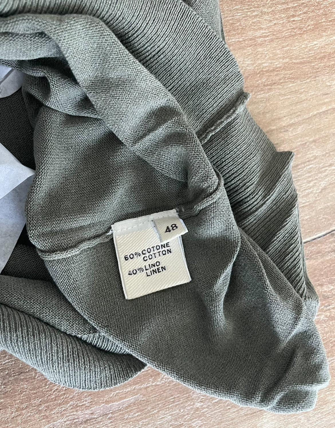 Polo uomo Lino e cotone manica corta Cashmere Company Made in Italy