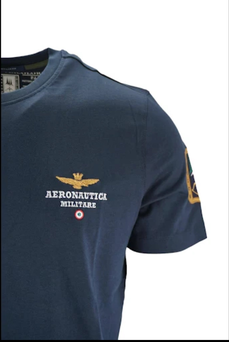 Aeronautica Militare t-shirt uomo blu Frecce Tricolori