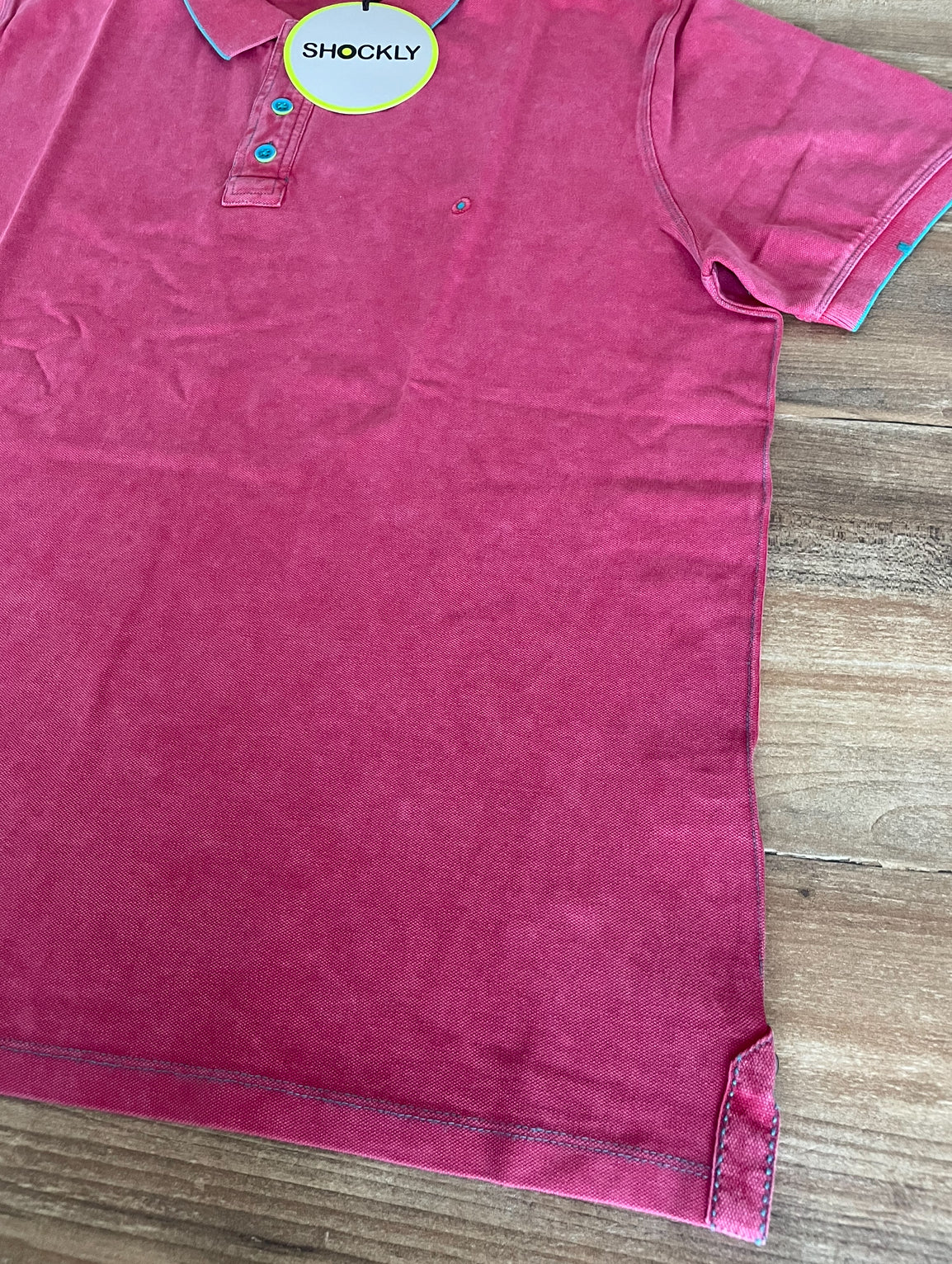 Polo uomo Shockly ,vintage Sc -50% vari colori,manica corta, cotone