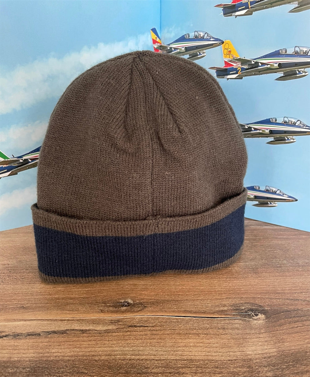 Aeronautica Militare cappello uomo verde militare in lana