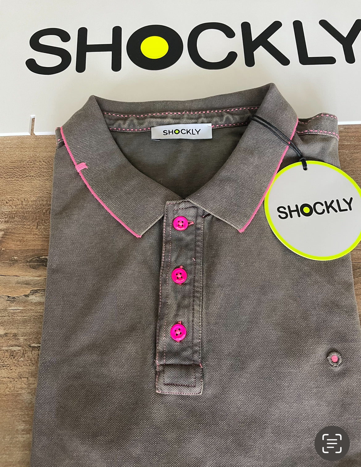 Polo uomo Shockly ,vintage Sc -50% vari colori,manica corta, cotone