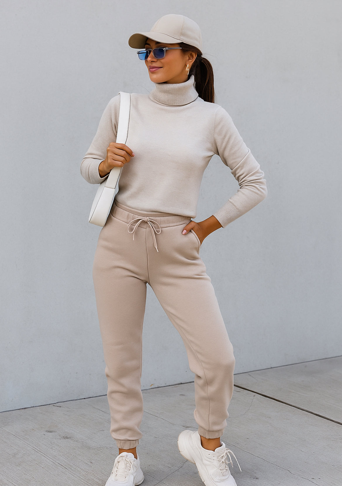 Dolcevita Donna Lana Rasata Collo Alto | Maglia Elegante Made in Italy | 8 Colori Disponibili
