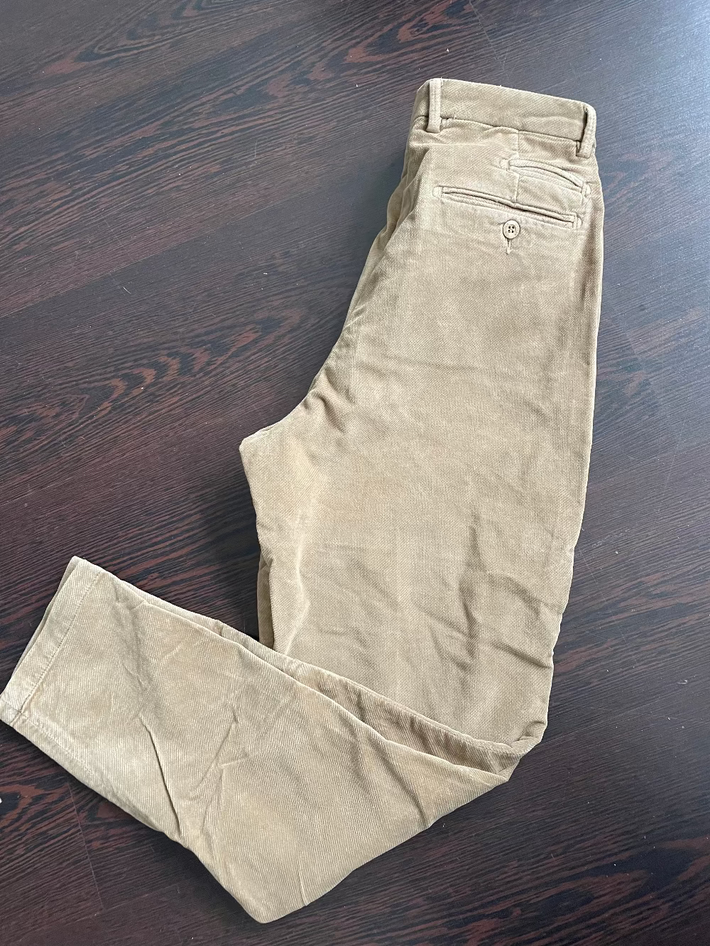 Pantalone Uomo Beige Uniform Taylor - Velluto a Coste -60%