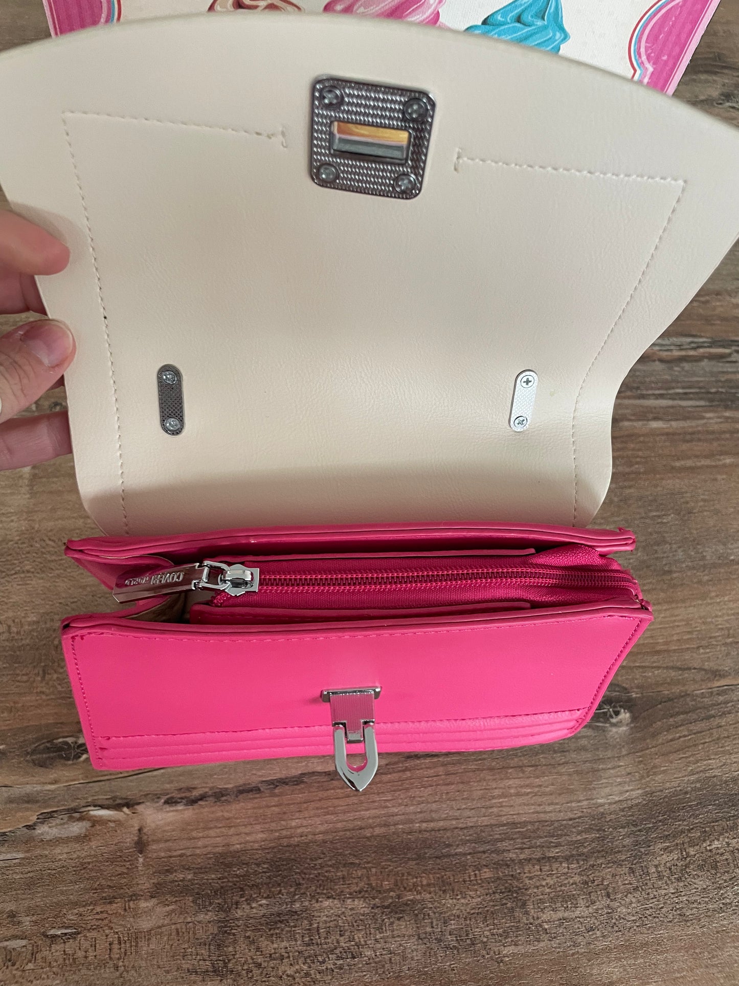 Borsa Donna Cerimonia Coveri con Manico e Tracolla - Elegante Pochette da Sera