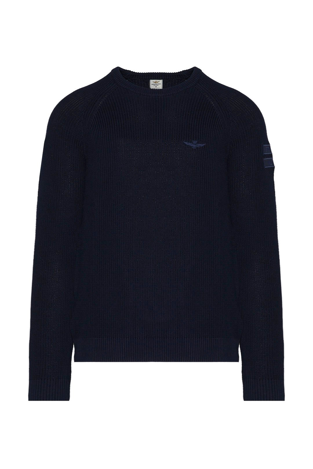 Aeronautica Militare Maglione uomo Blu Costa Inglese SC50%