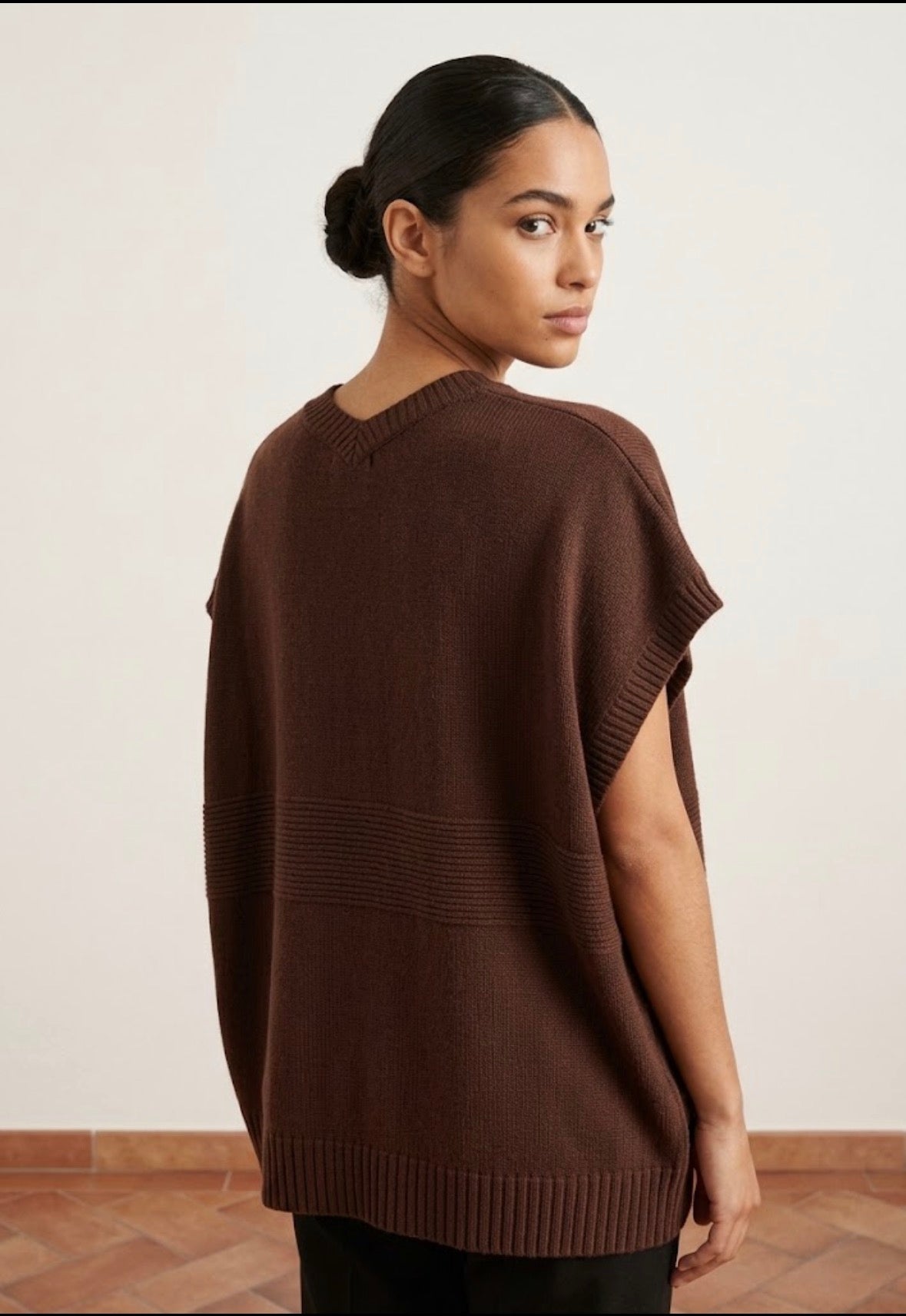 Maglia donnaOversize Scollo a V After