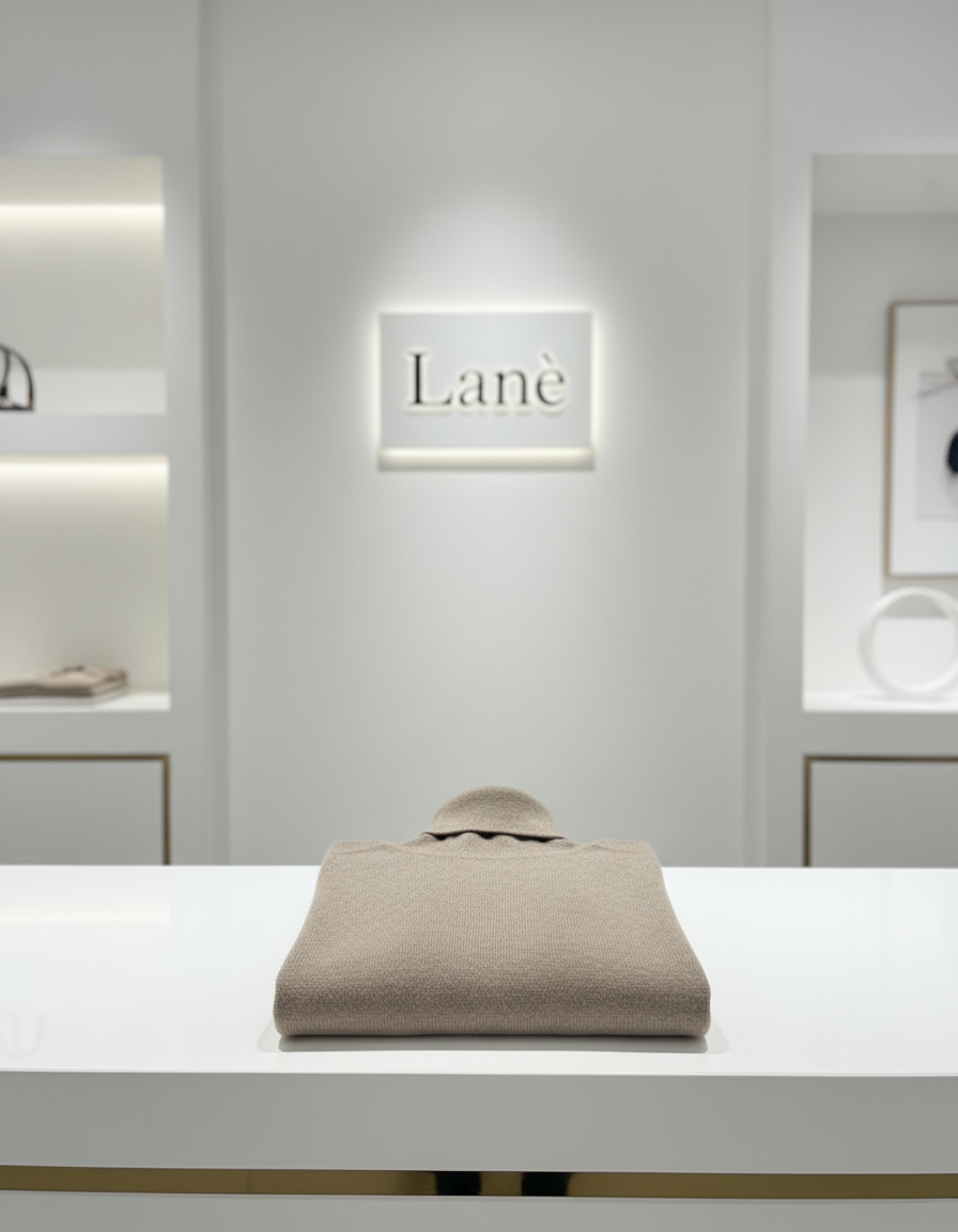 Dolcevita beige nel negozio Lanè