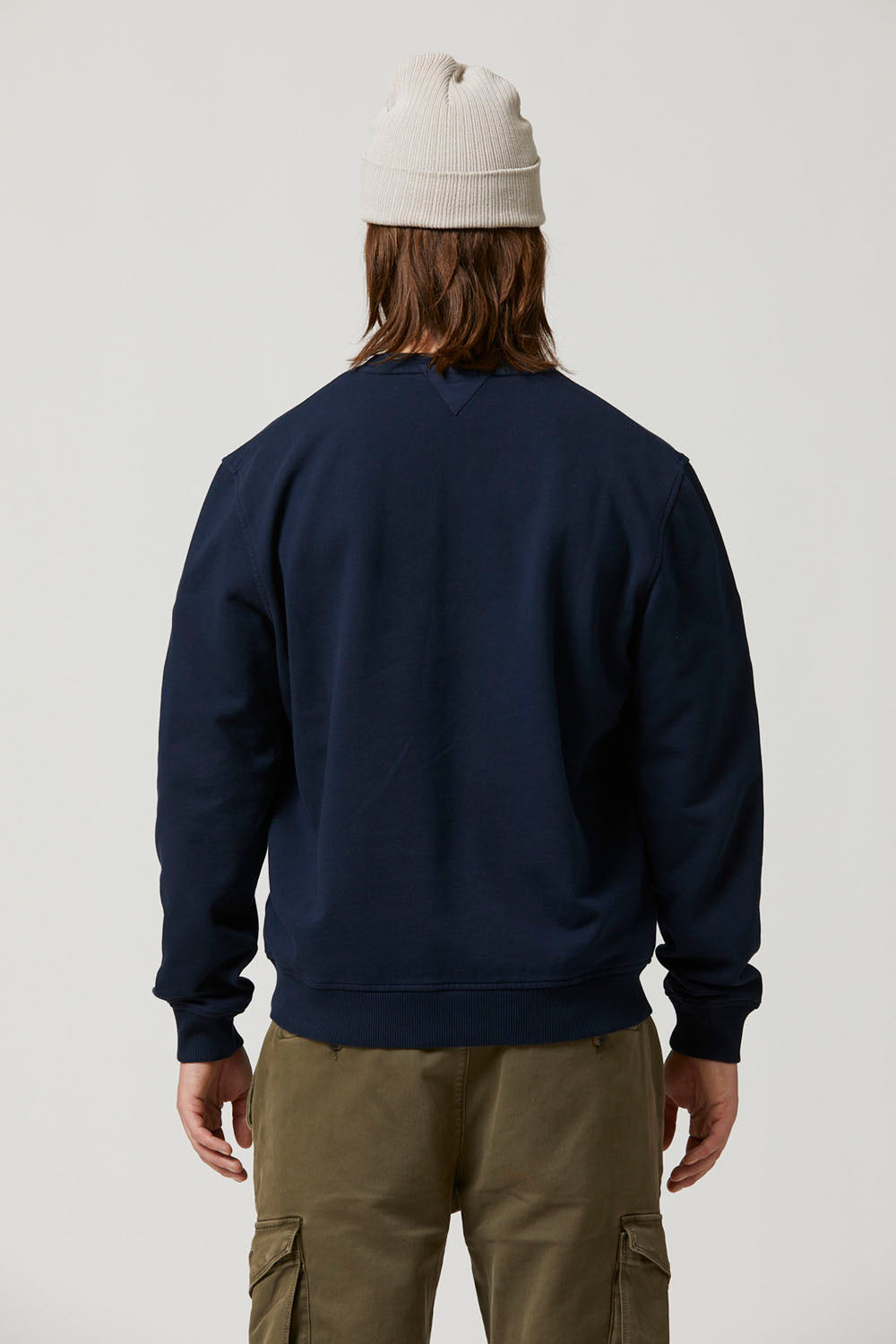Felpa Uomo Aeronautica Militare Blu Girocollo - 100% Cotone Premium
