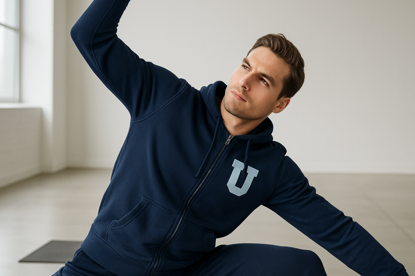 Felpa Uniform blu navy - stretching yoga