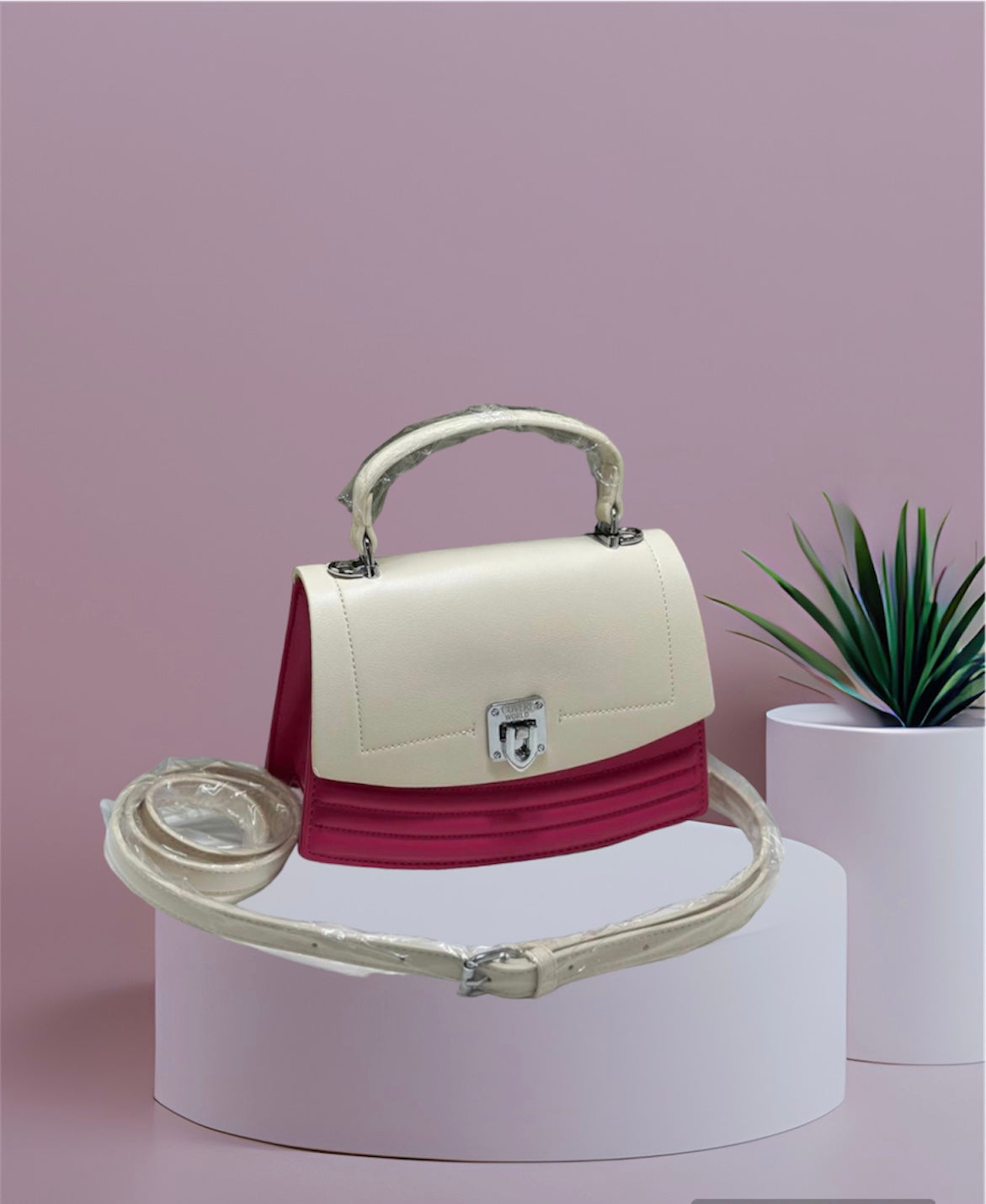 Borsa Donna Cerimonia Coveri con Manico e Tracolla - Elegante Pochette da Sera