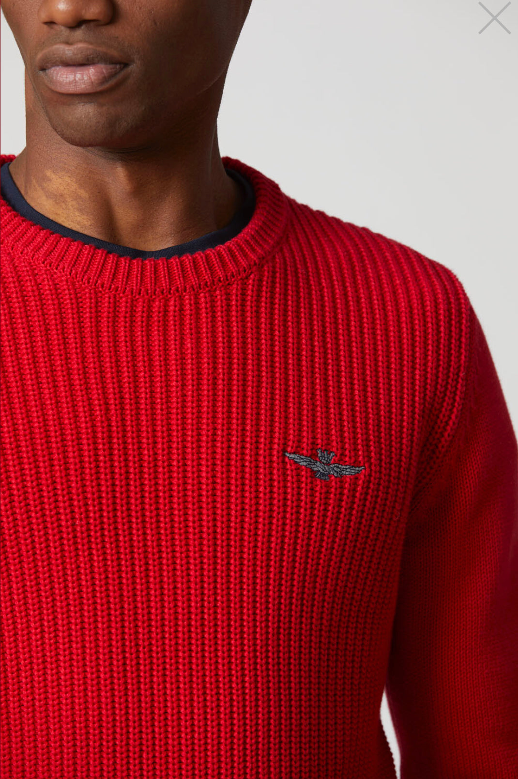 Aeronautica Militare Maglione Uomo Rossa | Stile e passione