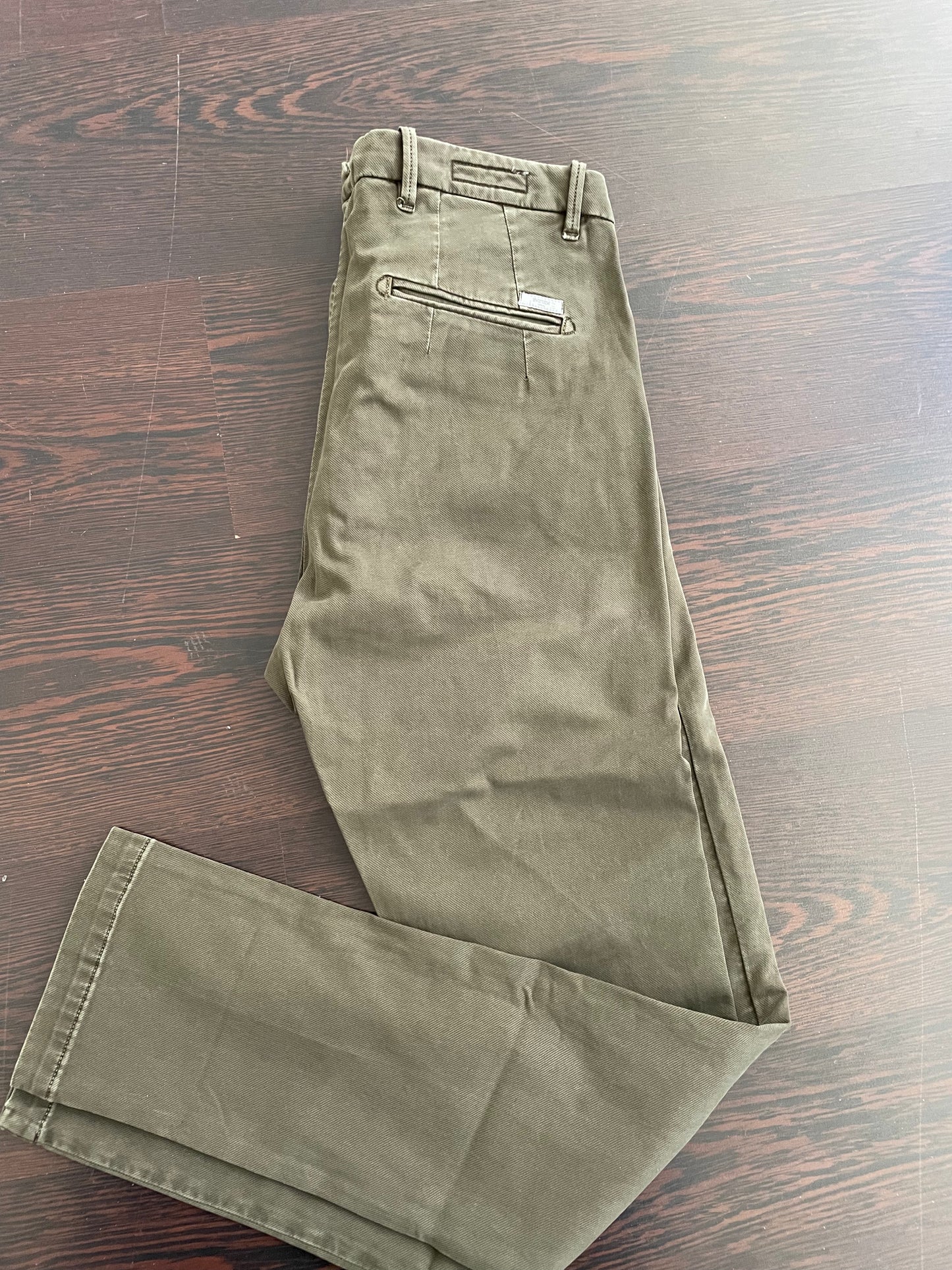 Pantalone Uomo Uniform Charlie Chino Verde Bosco - Sconto 50%