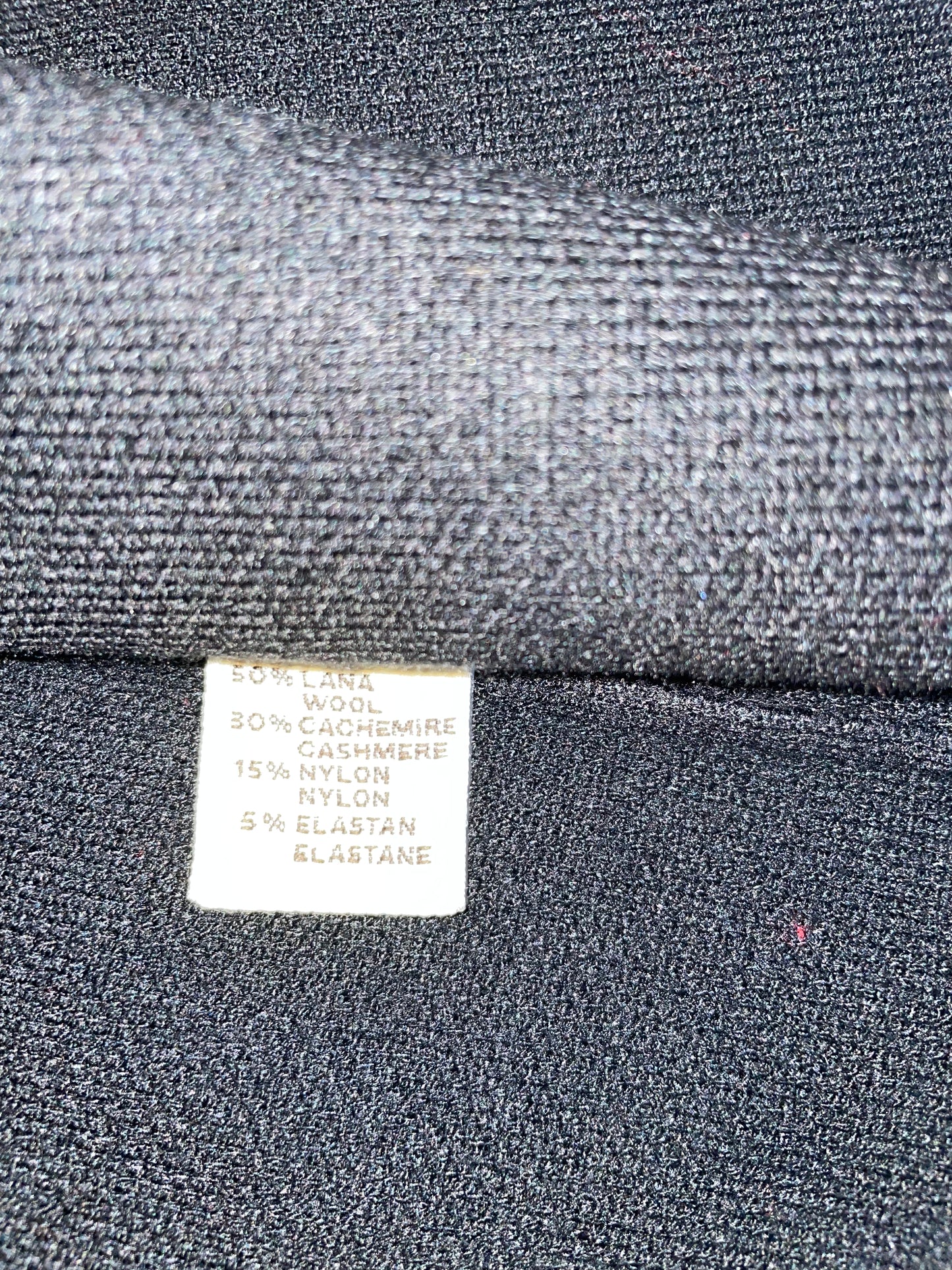 Cappotto Donna Cashmere Company colore Nero Lana e Cashmere Made in Italy