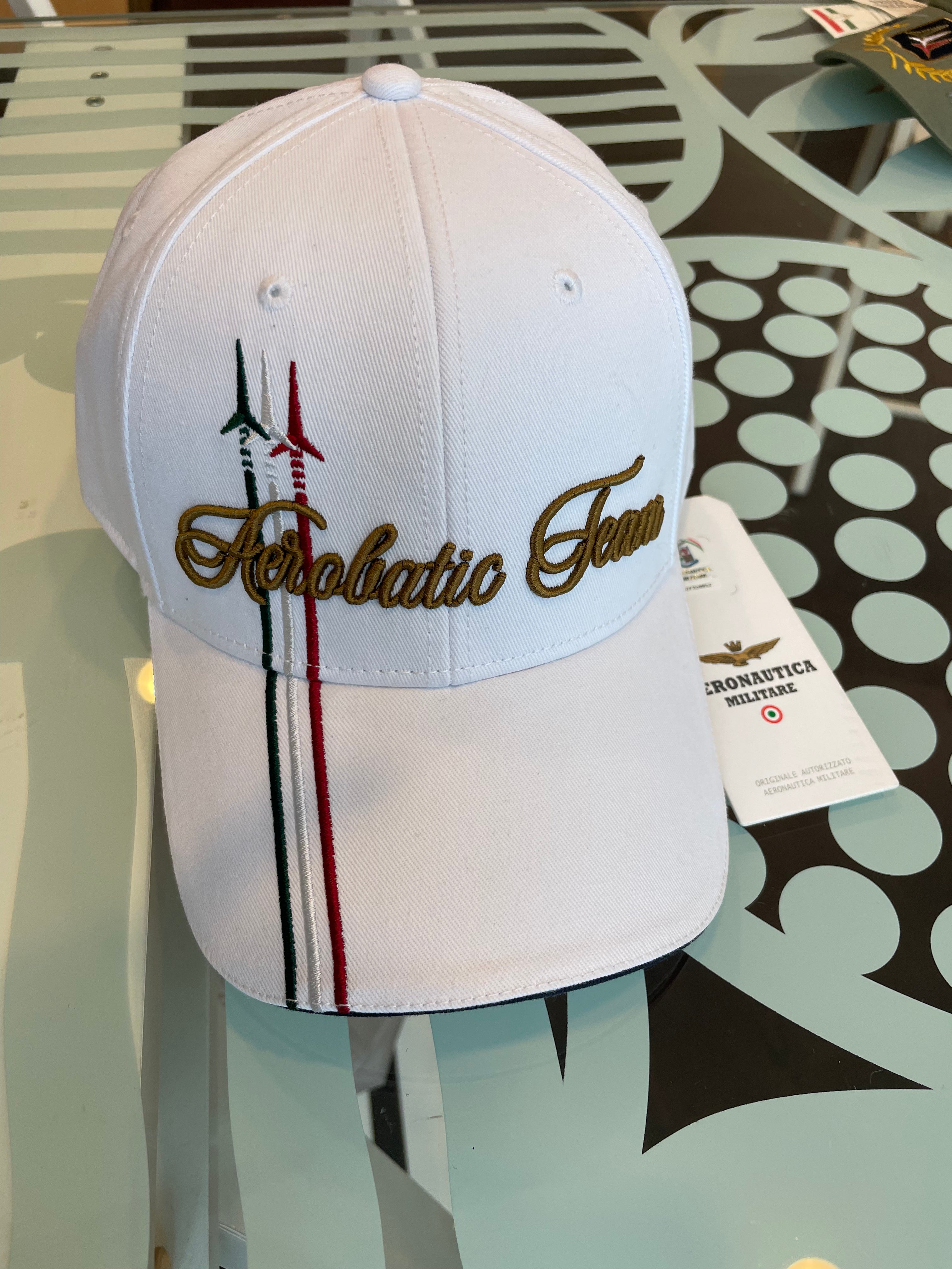 Aeronautica Militare cappello Uomo colore Bianco Acrobatic Team