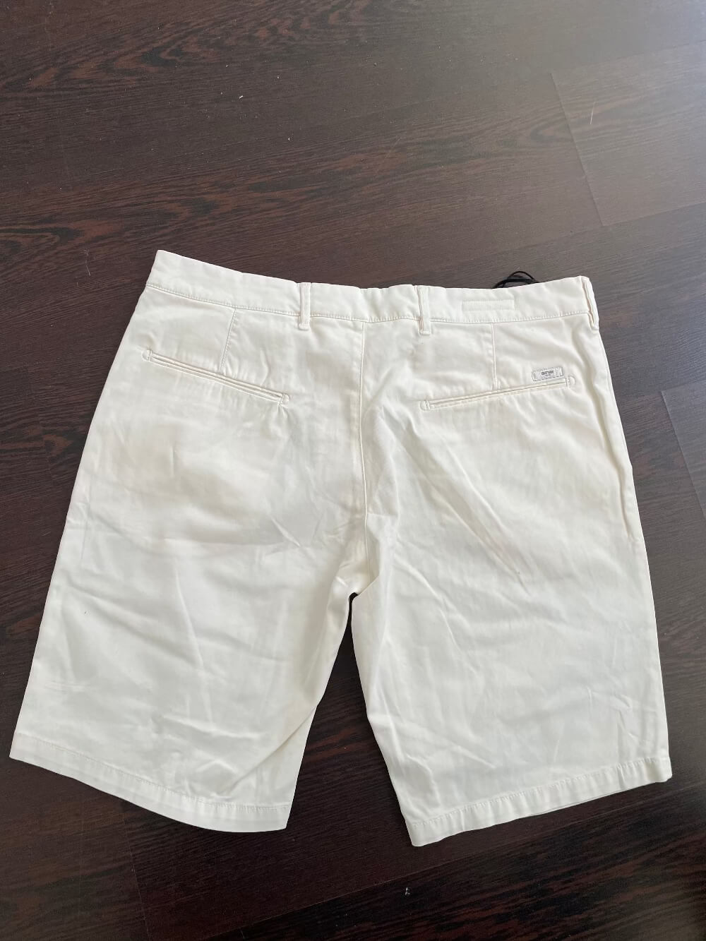 Bermuda Uniform Bianco Uomo - Pantaloncino Cotone Elegante Estate