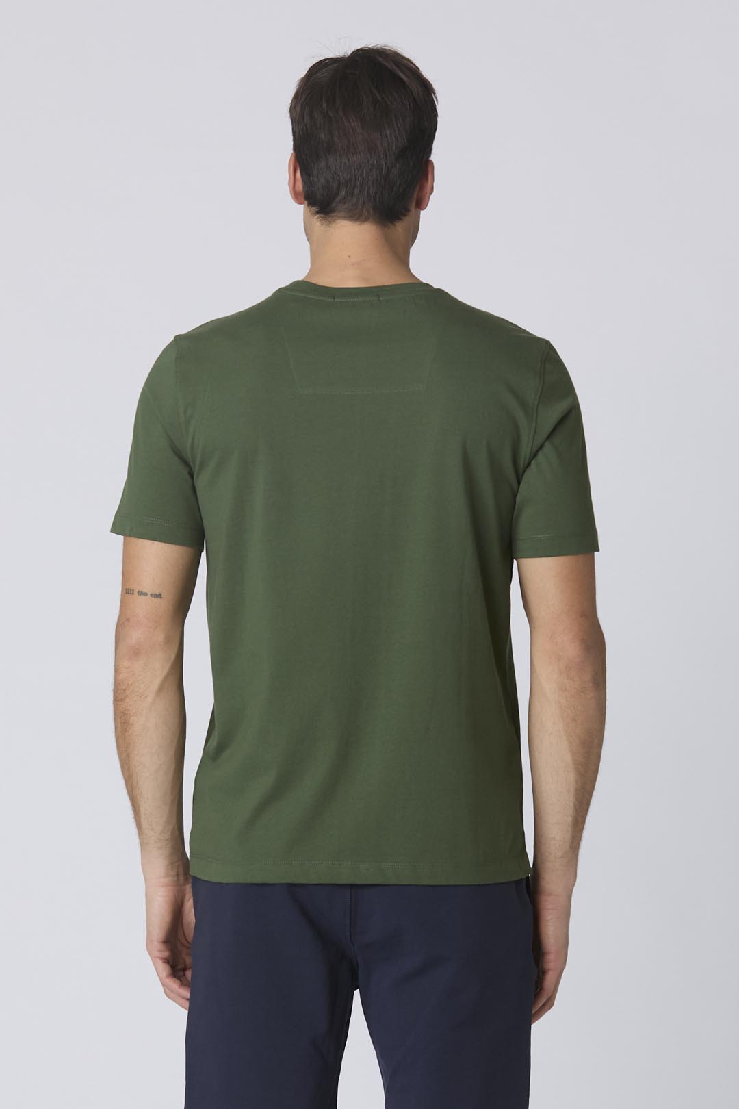 T-shirt Uomo Verde Aeronautica Militare Frecce Tricolori