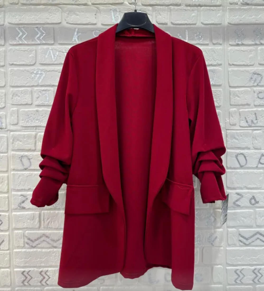 Blazer Donna Elegante - Giacca Professionale Disponibile in Varie Tonalità