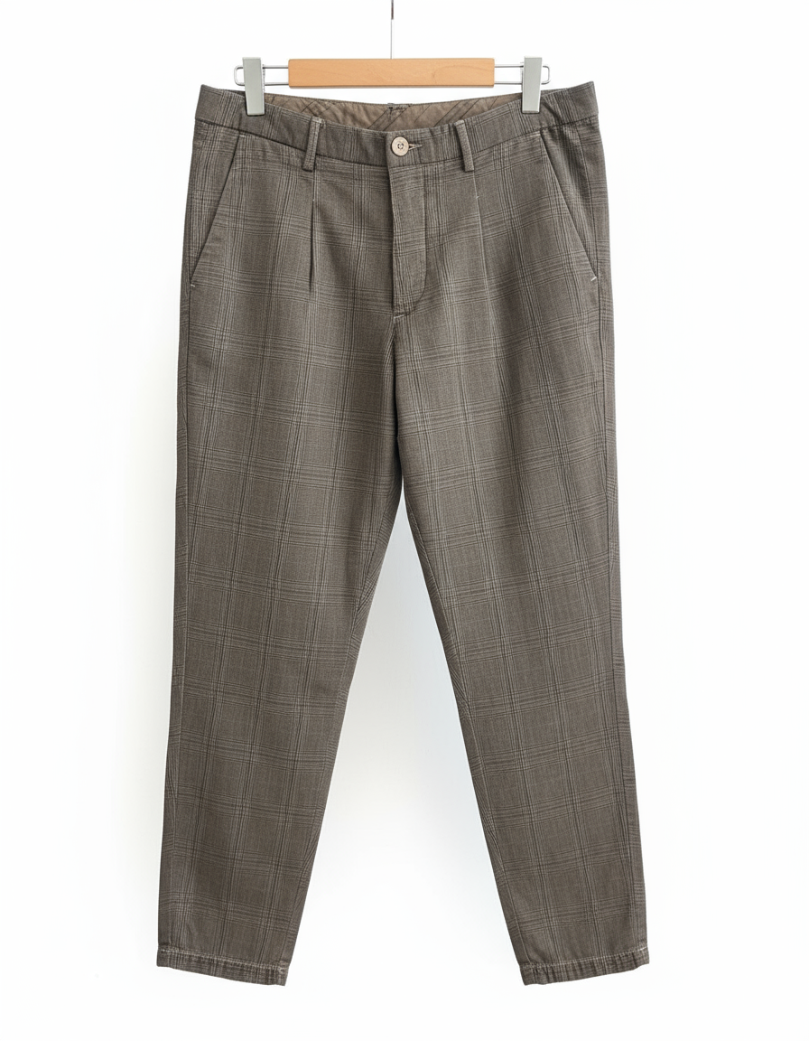 Pantalone a quadri