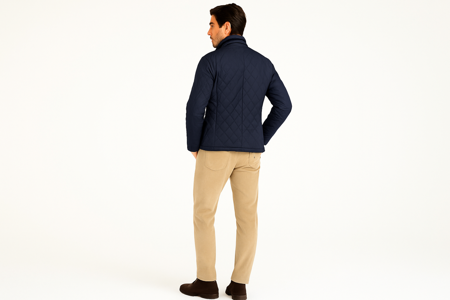 Pantalone beige chiaro - vista posteriore