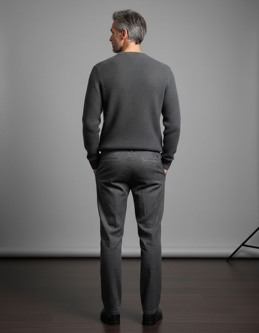 Vista posteriore outfit