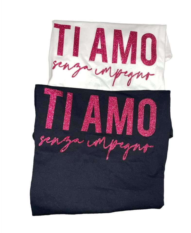 T-shirt donna Bianco o Nero SC -50% Fantasy