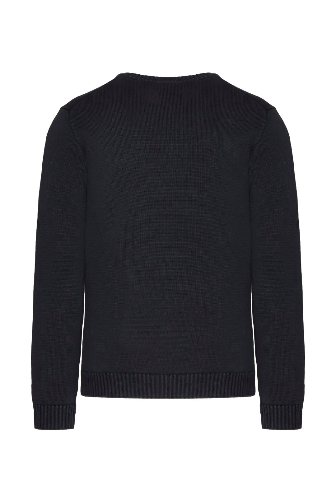 Aeronautica Militare Maglione Uomo Blu Sc-50% manica lunga cotone