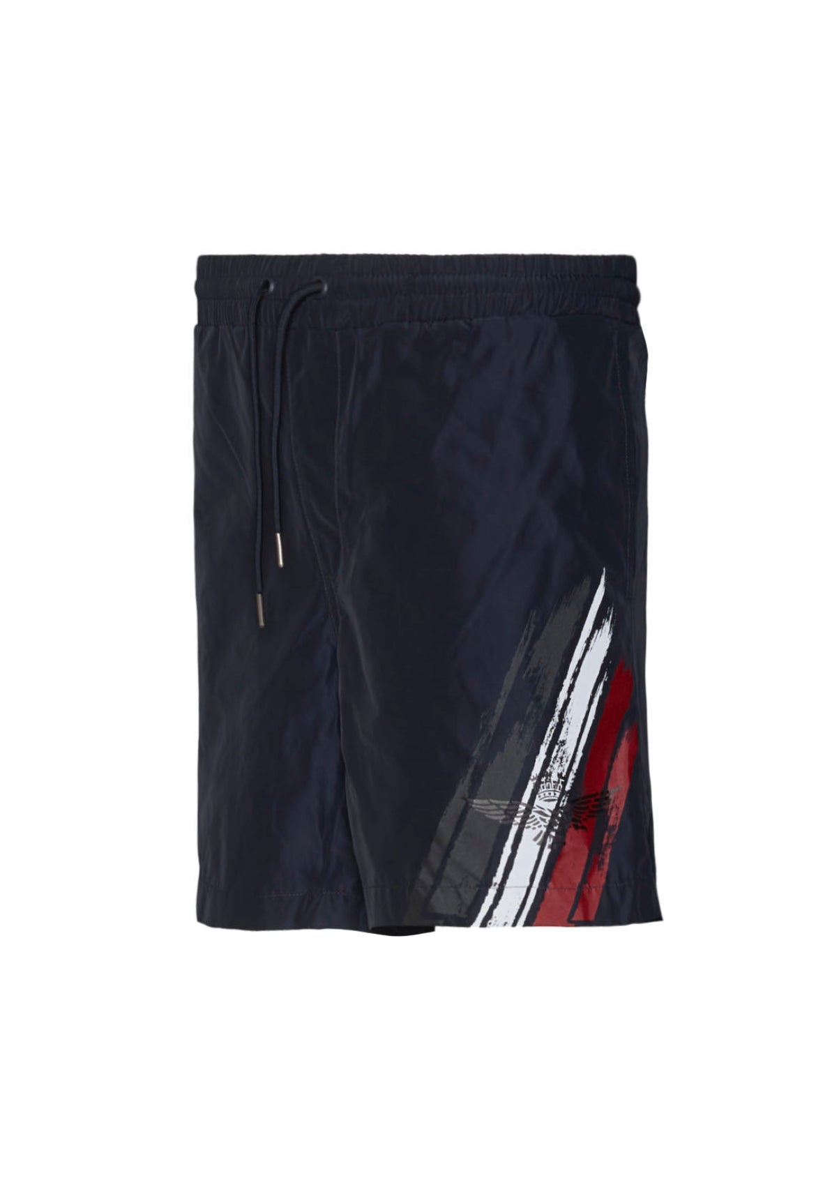 aeronautica militare costume uomo blu a pantaloncino, con tricolore