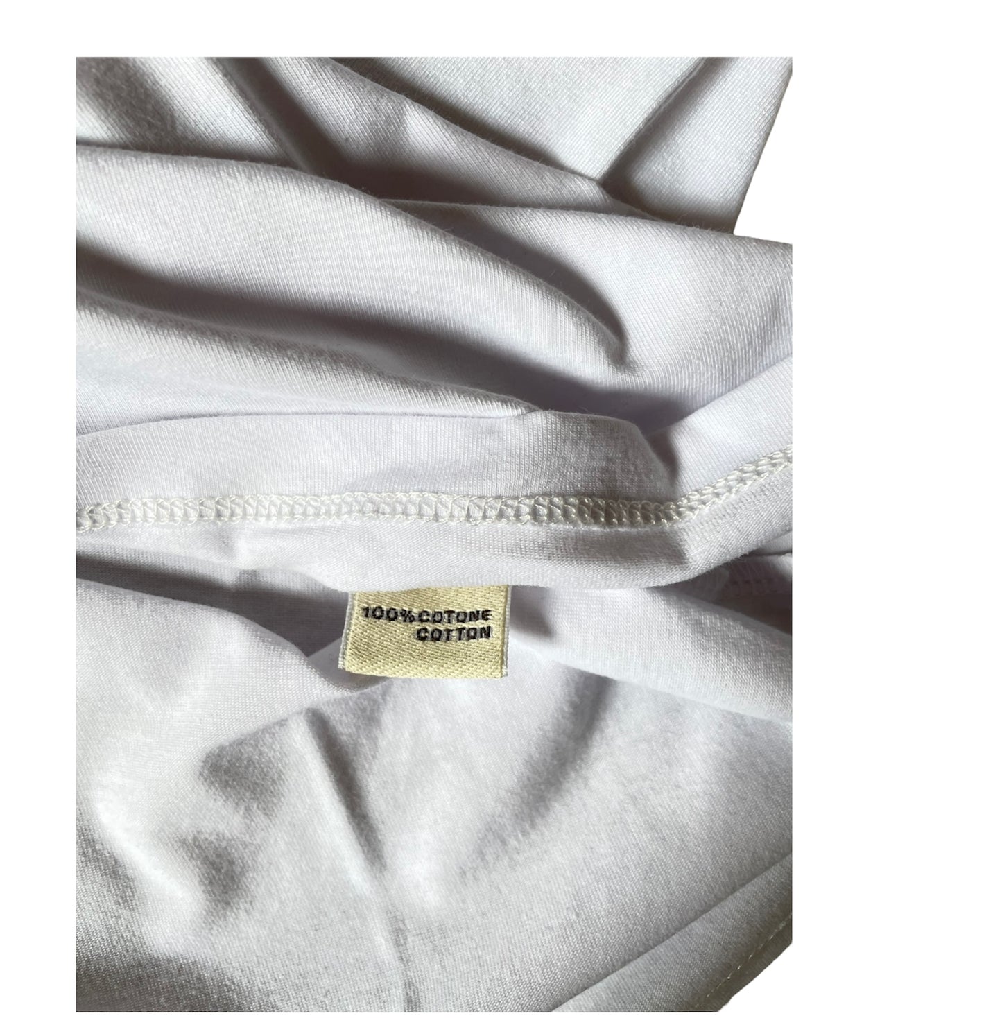 Tshirt Basic uomo Bianco Cashmere Company maglia Jersey manica corta