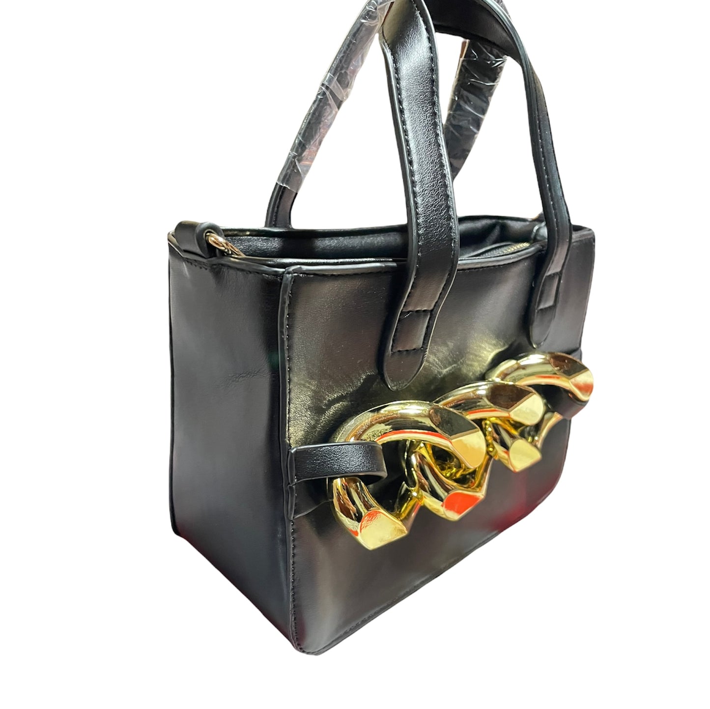 Borsa Donna Nera Elegante con Tracolla - Mini Bag Italiana