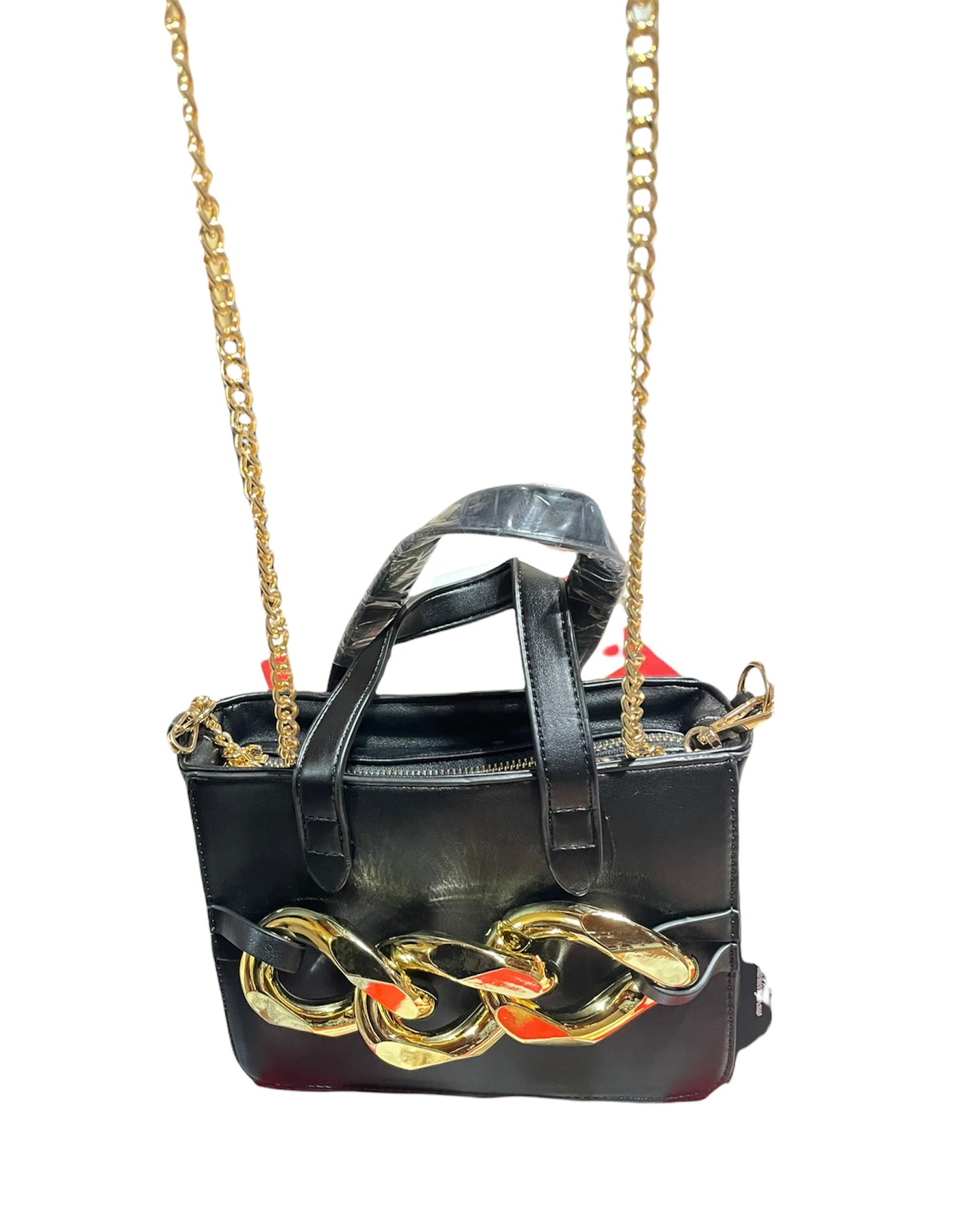 Borsa Donna Nera Elegante con Tracolla - Mini Bag Italiana