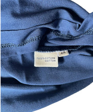Carica l&#39;immagine nel visualizzatore di Gallery, T shirt uomo basic  Blu Cashmere Company maglia cotone manica corta
