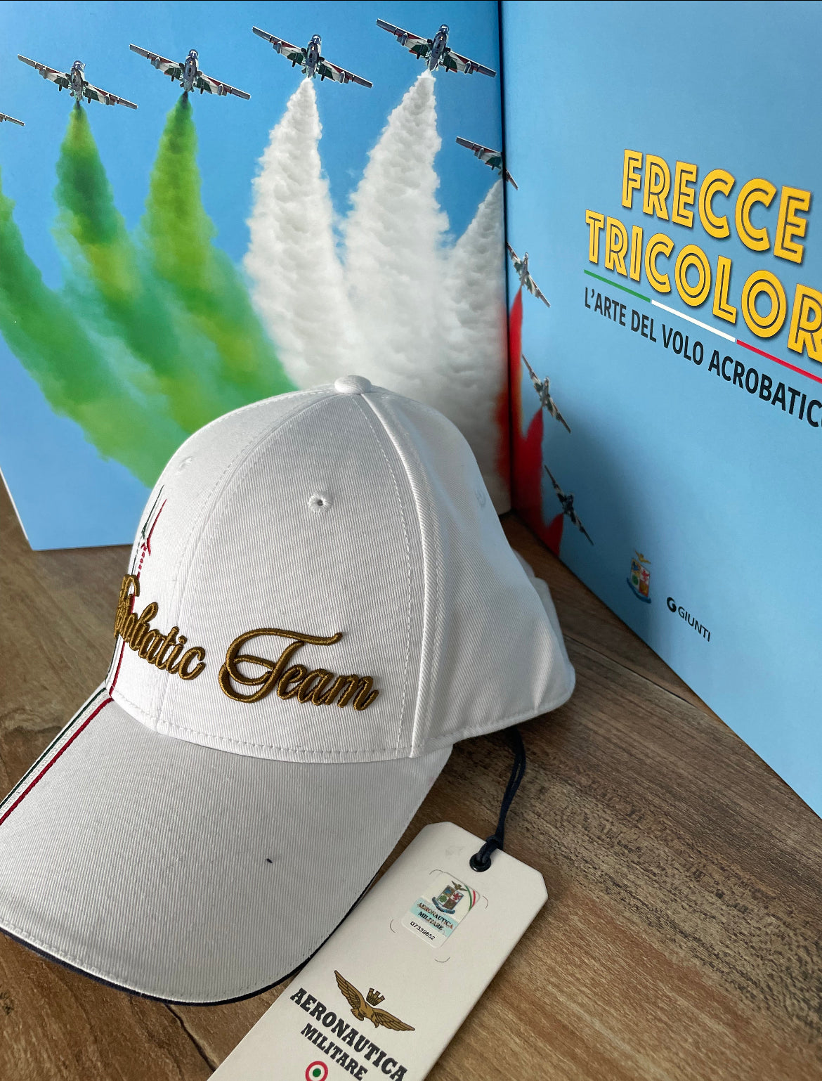 Aeronautica Militare cappello Uomo colore Bianco Frecce Tricolori Acrobatic Team
