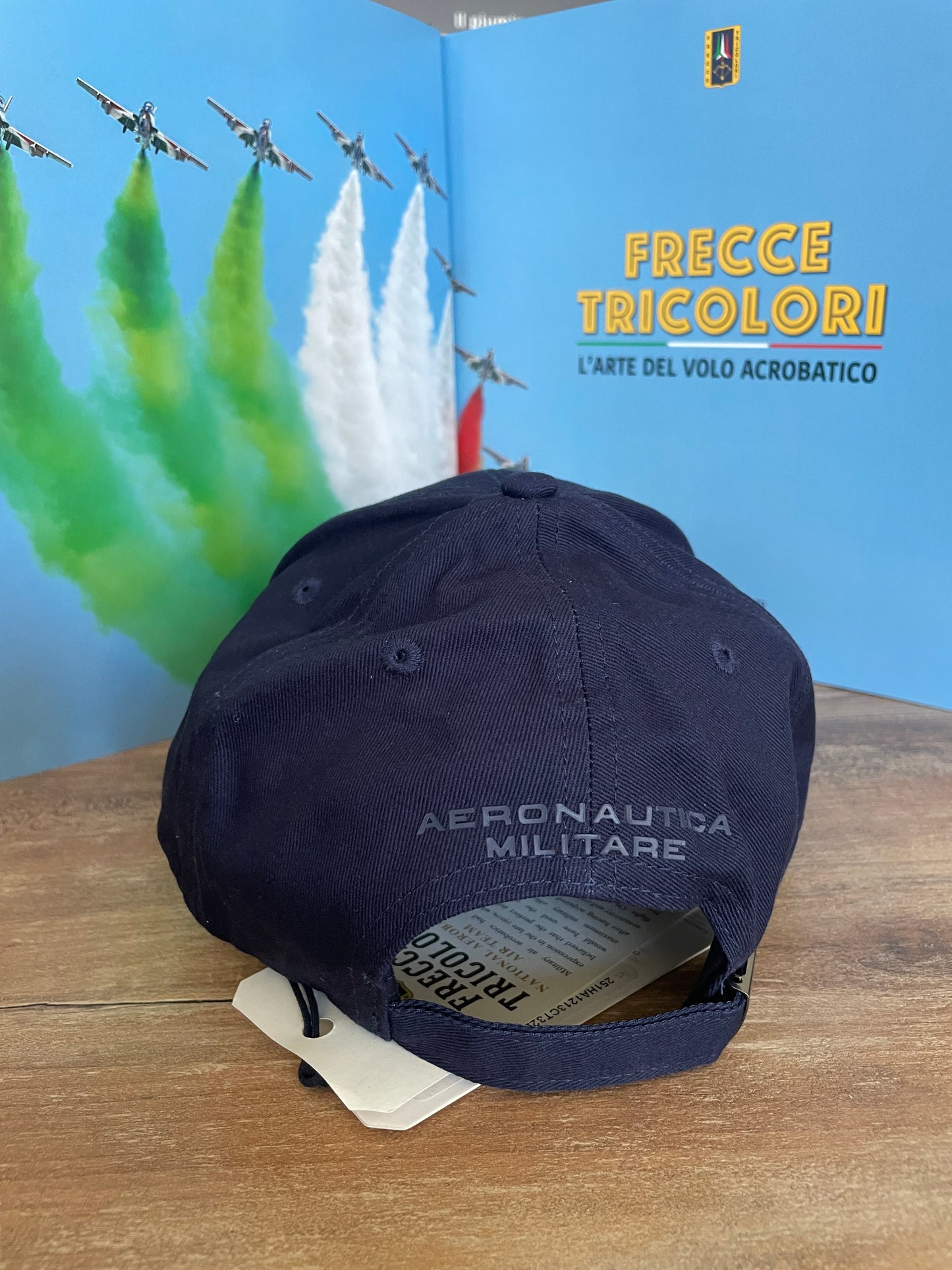 Aeronautica Militare cappello uomo blu o Verde Militare Frecce Tricolori