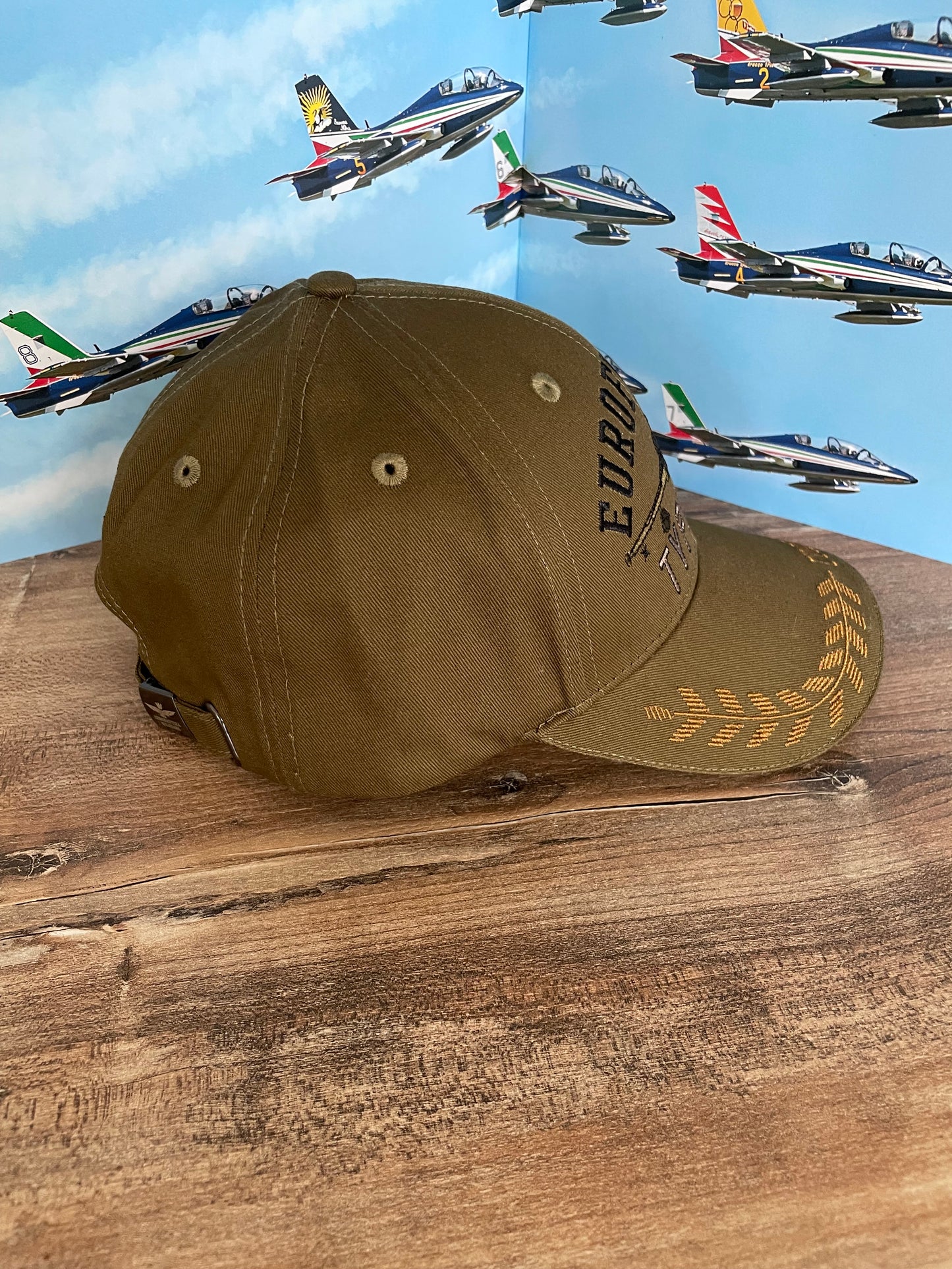 Aeronautica Militare cappello con visiera uomo verde militare