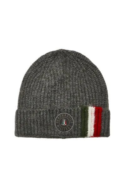 Cappello Uomo Aeronautica Militare - Beanie Grigio Frecce Tricolori in Lana