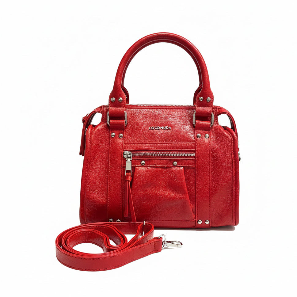 Borsa donna con tracolla rosso Coconuda 