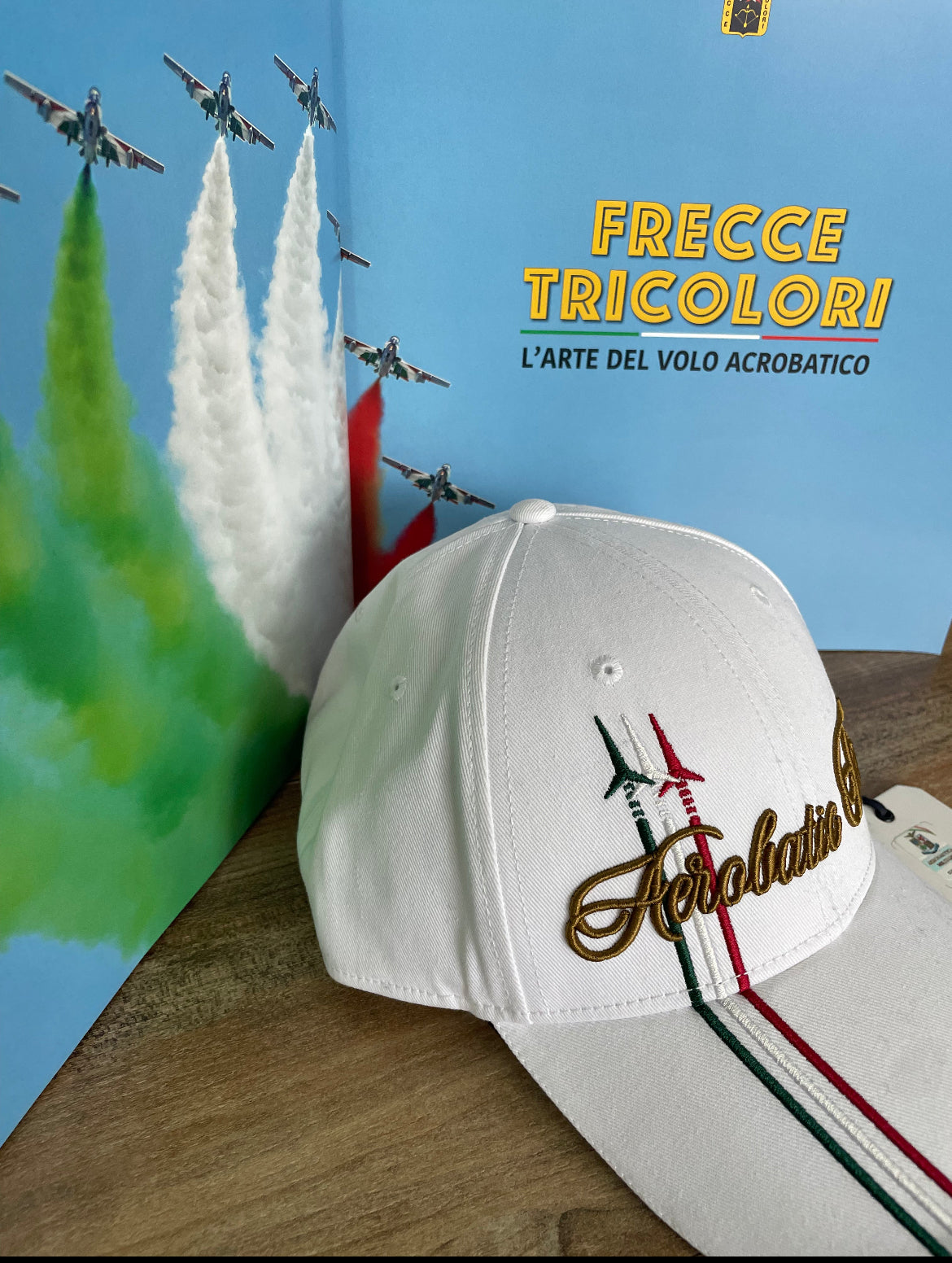 Aeronautica Militare cappello Uomo colore Bianco Frecce Tricolori Acrobatic Team