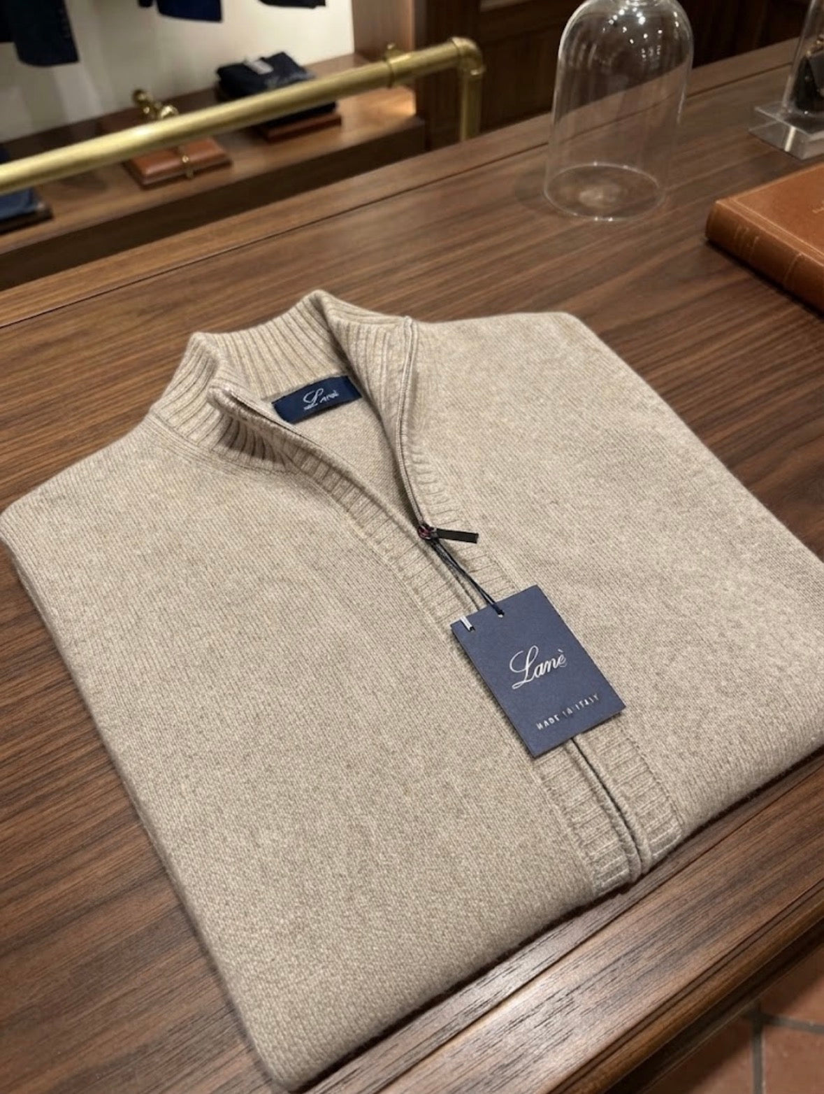 Smanicato Uomo Lanè in Lana e Cashmere | Made in Italy