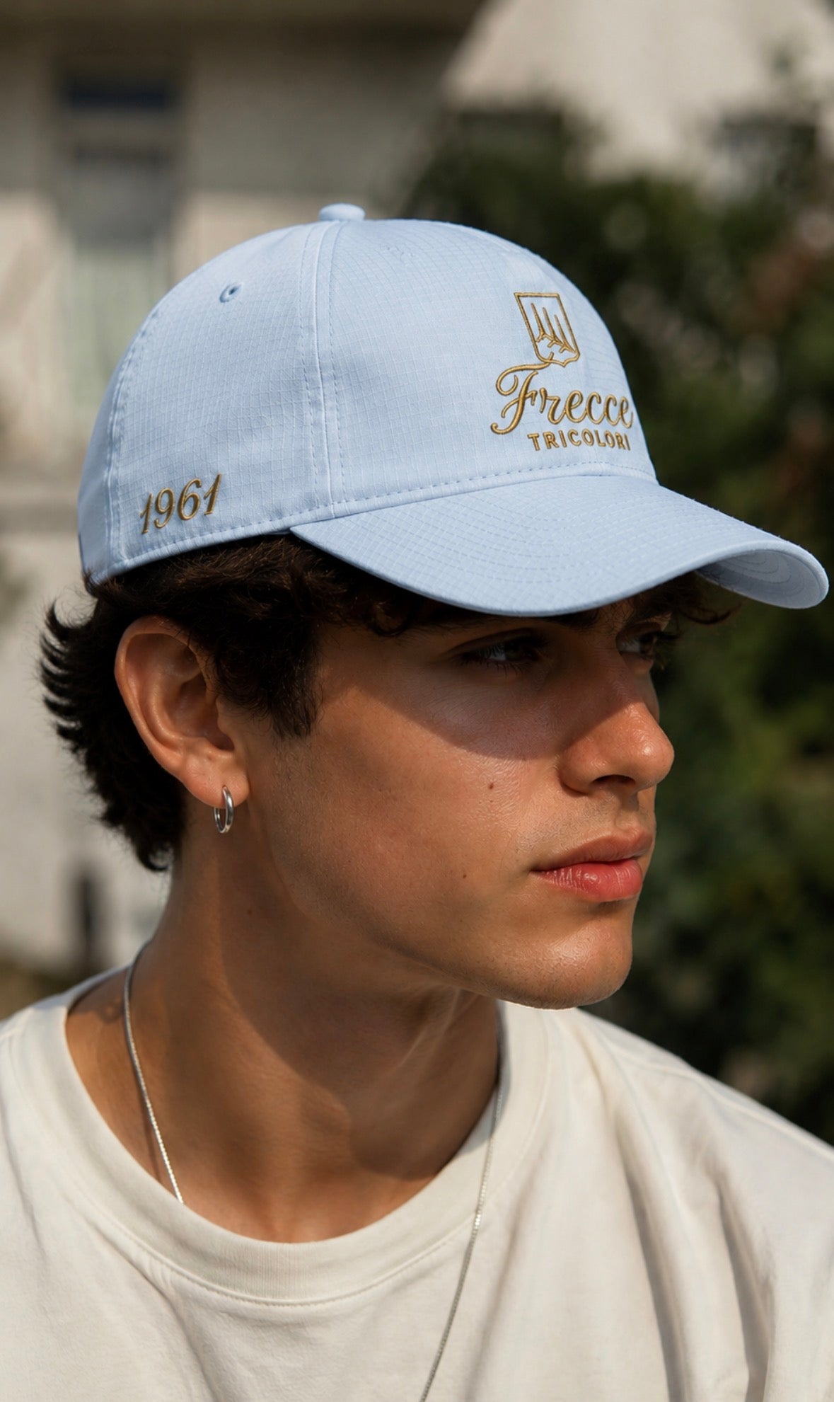 Aeronautica Militare cappello uomo Frecce Tricolori con visiera