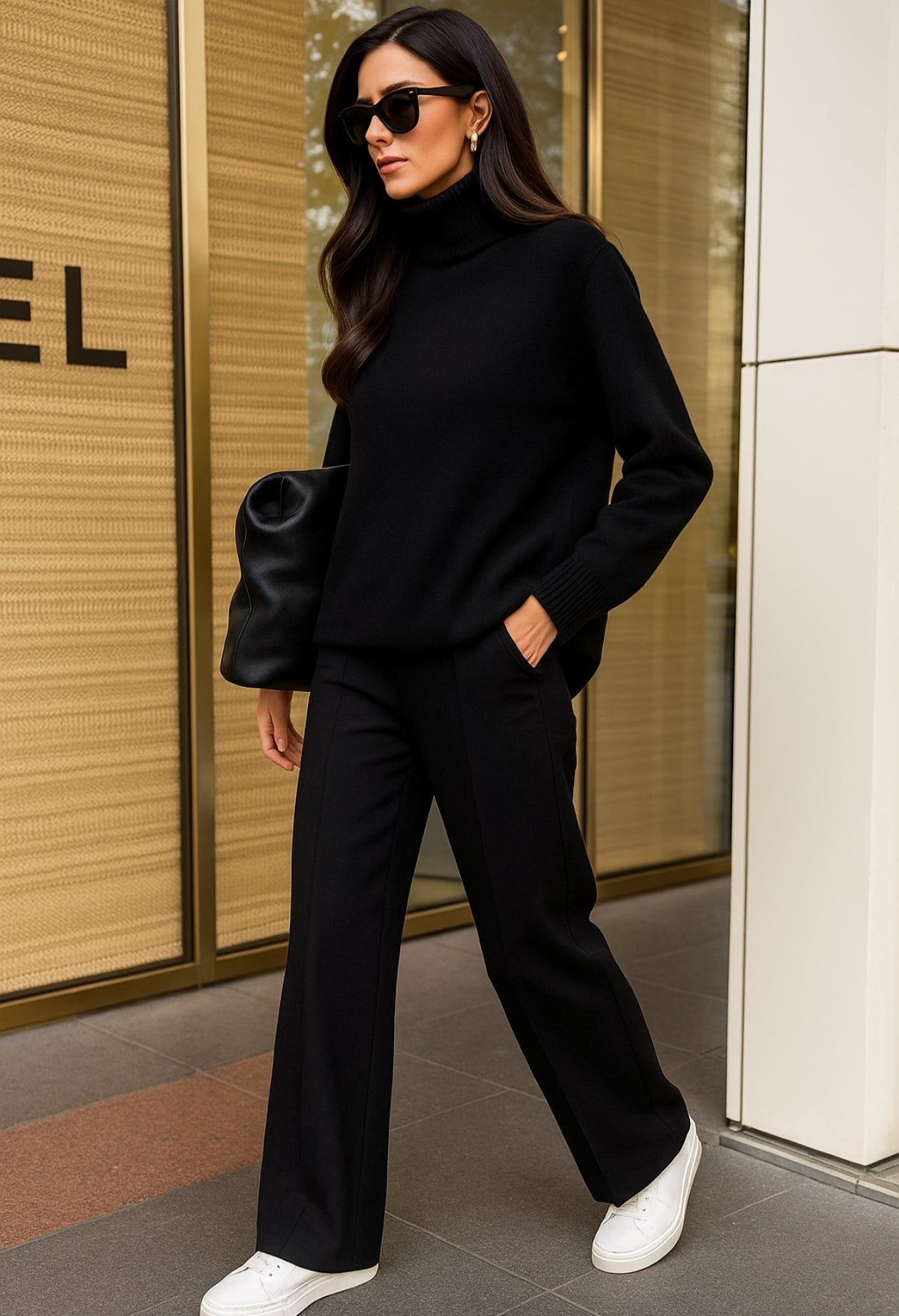 HERSIL Tuta Donna Estiva Completa Elegante Cerimonia Curvy Tuta - Foto 8