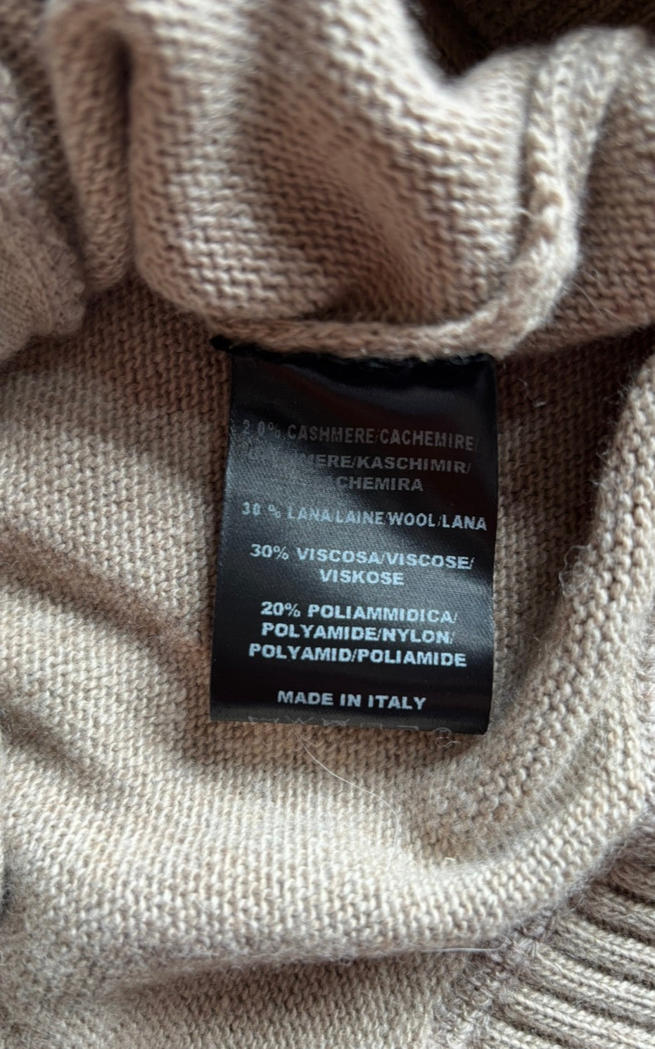 Smanicato Uomo Lanè in Lana e Cashmere | Made in Italy