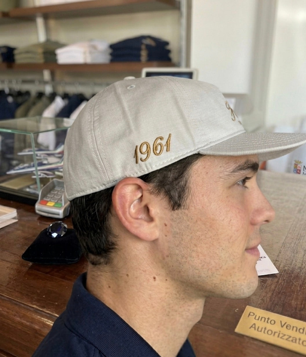 Aeronautica Militare cappello uomo Frecce Tricolori con visiera